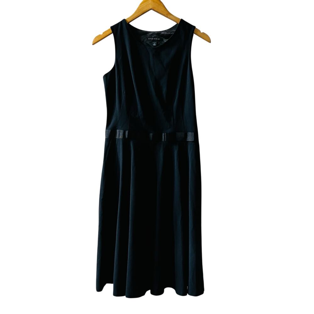 Banana Republic Sleeveless Bow Tie Sleeveless Dress Size 4 Navy